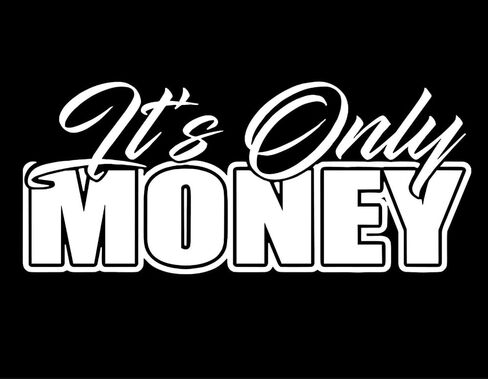 انها فقط المال ملصق الفينيل | 7 "بواسطة 3" | الفينيل الأبيض in Kuwait