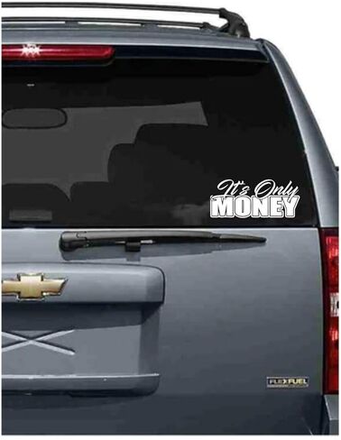 انها فقط المال ملصق الفينيل | 7 "بواسطة 3" | الفينيل الأبيض in Kuwait