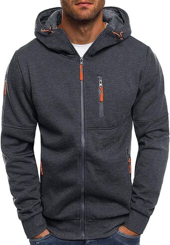 Alalaso Tactical Hoodies For Men Quarter Zip Pullover Vintage Workout Hoodies With Pockets Military Tactical Sweatshirt in Saudi Arabia