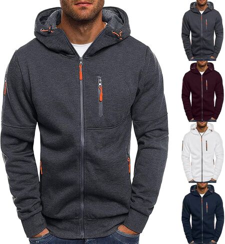Alalaso Tactical Hoodies For Men Quarter Zip Pullover Vintage Workout Hoodies With Pockets Military Tactical Sweatshirt in Saudi Arabia