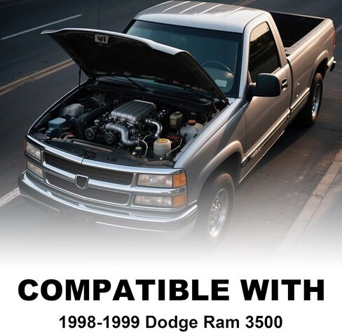 Rear Fuel Tank Filler Neck Compatible with Dodge Ram 3500 1998 1999 5.9L 8.0L For Dodge Ram 2500 1997 Replace# 52102345AB,FN531 in Saudi Arabia