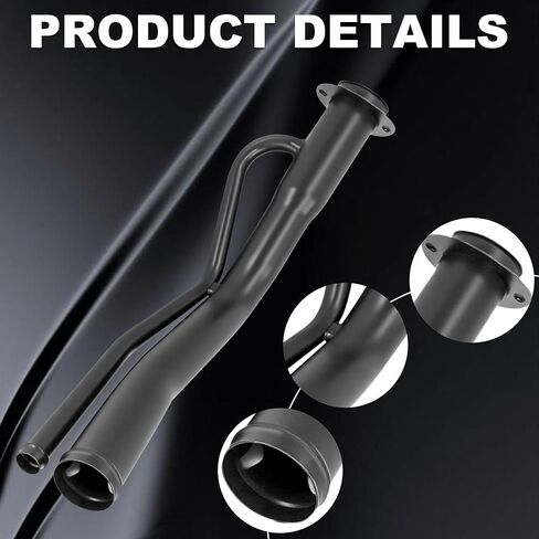 Rear Fuel Tank Filler Neck Compatible with Dodge Ram 3500 1998 1999 5.9L 8.0L For Dodge Ram 2500 1997 Replace# 52102345AB,FN531 in Saudi Arabia