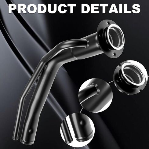Rear Fuel Tank Filler Neck Compatible with Dodge Ram 3500 1998 1999 5.9L 8.0L For Dodge Ram 2500 1997 Replace# 52102345AB,FN531 in Saudi Arabia