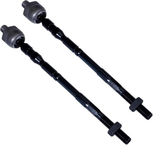 Detroit Axle-مجموعة قضبان التعادل الداخلية الأمامية لعام 2003-2008 Subaru Forester 2004-2011 Impreza 2010-2014 Outback Legacy 2 Inner Tie Rod End Rinks 2 Boots Replacement-4pc set in Saudi Arabia