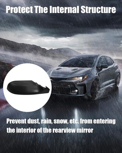 Driver and Passenger Side Lower Outer Mirror Black Cover Cap Fit for Subaru Ascent Impreza Legacy Outback 2017-2023, Replace 91054FL20A Left Driver Side in Kuwait