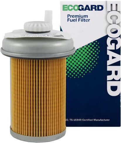 Ecogard XF54719 مرشح وقود الديزل الممتاز يناسب شيفروليه K3500 6.5L ديزل 1992-2000 ، C3500 6.5L ديزل 1992-2000 ، P30 6.5L ديزل 1994-1999 ، K2500 6.5L ديزل 1992-2000 ، C3500HD 6.5L 1992 -2002 in Saudi Arabia