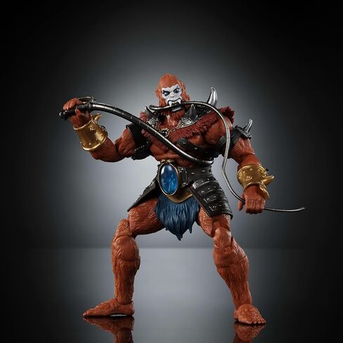 Masters of the Universe Masterverse 7-Inch Action Figure, New Eternia Roboto, Motu Toy Hero with Clear Mechanical Torso, 30 Articulations in Kuwait