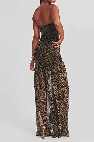 Adoeren Women Y2k Tie Dye Long Dress Sexy Sleeveless Open Back Colorful Maxi Dress Floral Printed Beach Party Sundress in Saudi Arabia