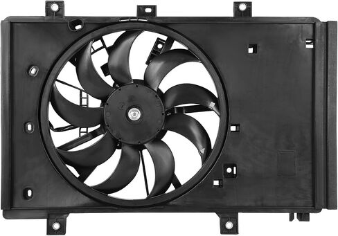 OCPTY Cooling Fan Assembly Replacement for 2016 for Scion for iA 1.5L 2016-2020 for Toyota for Yaris 1.5L 2017-2018 for Toyota for Yaris iA 1.5L, Medium in Saudi Arabia