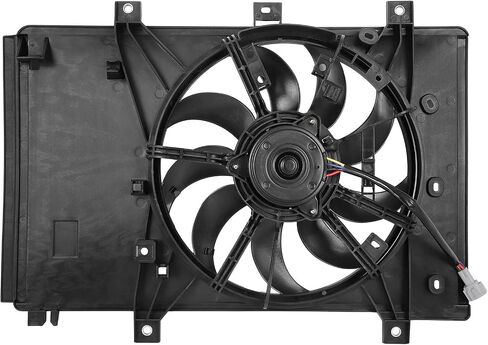 OCPTY Cooling Fan Assembly Replacement for 2016 for Scion for iA 1.5L 2016-2020 for Toyota for Yaris 1.5L 2017-2018 for Toyota for Yaris iA 1.5L, Medium in Saudi Arabia