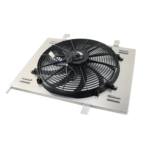 Performance Aluminum Shroud+Fan for Jeep 1987-2006 TJ Wrangler 2.4L 2.5L 4.0L 4.2L High Output Radiator Fan in Saudi Arabia