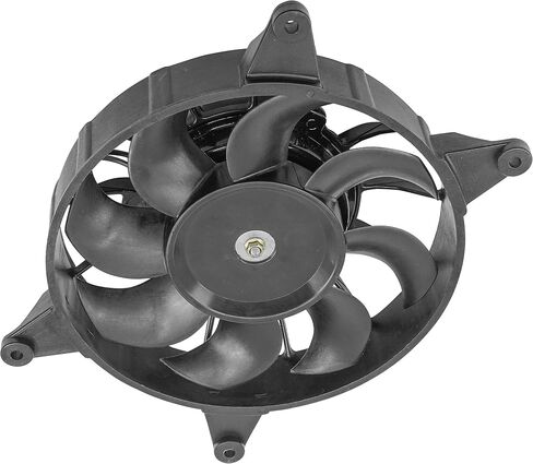 Caltric Radiator Fan Compatible with Yamaha Wolverine 450 YFM450 2006 2007 2008 2009 2010 5ND-E2405-02-00 in Saudi Arabia