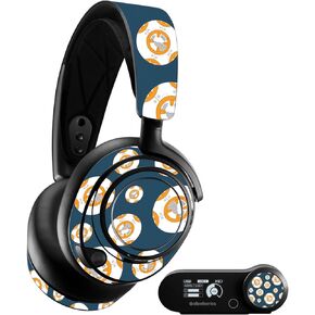 MightySkins Skin Compatible with SteelSeries Arctis Nova Pro - Mini Galaxy Bots | Protective, Durable, and Unique Vinyl Decal wrap Cover | Easy to Apply, Remove, and Change Styles | Made in The USA