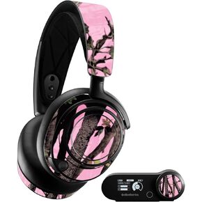 MightySkins Skin Compatible with SteelSeries Arctis Nova Pro - Pink Tree Camo | Protective, Durable, and Unique Vinyl Decal wrap Cover | Easy to Apply, Remove, and Change Styles | Made in The USA