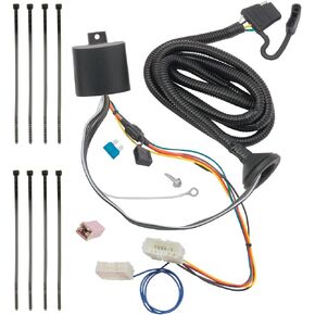 Tekonsha T-One® T-Connector Harness, 4-Way Flat, Compatible with Select Honda Pilot
