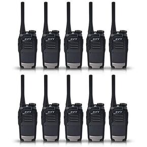 10pcs HYT TC-320 UHF 450-470MHZ Portable Two Way Radio Walkie Talkie Transceiver