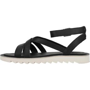 صندل رياضي مسطح للنساء من TOMS كاجوال - بني