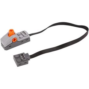 11PCS Technical Power Fucntions Pack M Motor AA Battery Box LED Light Link Line Polarity Control Switch Gears Universal Joint Cross Axle for MOC Building Blocks (Set)