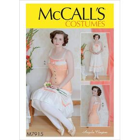 McCall's Patterns McCall's Women's Victorian Corset and Dress Costume Sewing Angela Clayton, Sizes 6-14 Patterns