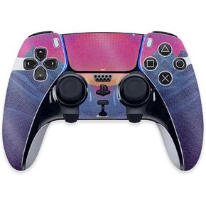 غلاف MightySkins اللامع المتوافق مع وحدة تحكم PS5 DualSense Edge - محرك Synthwave | لمسة نهائية لامعة متينة وشديدة اللمعان | سهل التطبيق وتغيير الأنماط | صنع في الولايات المتحدة الأمريكية
