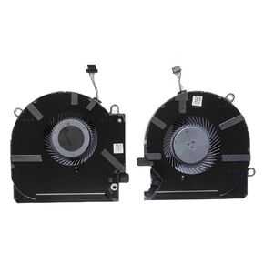 New CPU and GPU Cooling Fan for HP DC 5V 0.5A OMEN 15-EK 15-EN TPN-Q236 TPN-Q238 15-EK0023DX 15-EK0020CA 15-EK0013DX Series M04217-001 M04218-001 ND85C26-19J24 ND85C27-19J25 LATOP Fan