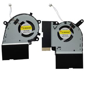 New Compatible CPU+GPU Cooling Fan for ASUS ROG Strix G731 G731G G731GW G17 G712 G712LU G712LV G712LW G712LWS G532L G712L G732LW Series FMMT DFSDK22105182L FMMU DFSCK22115181L 12V 1A