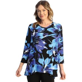 Jess & Jane Soft Drape Knit Tunic Top - Y18