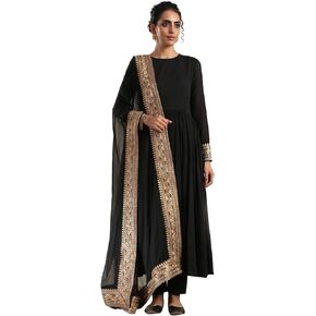 Elina fashion Plus Size Kurti for Womens With Pant | Rayon Embroidered Kurta Dupatta Kurtis Dress For Women Tops Tunic