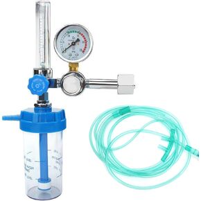YH.YX11A Buoy Type Oxygen Inhalator Absorber Flow Meter Pressure Gauge Reducing Valve Regulator G5/8 BSPP