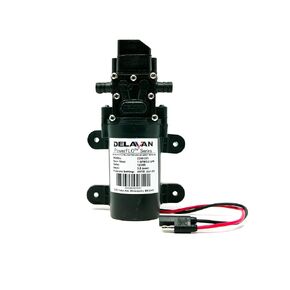 Diaphragm Pump, Polypropylene, Santoprene(R), 12VDC, 1.0 GPM