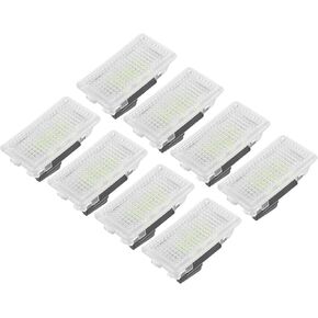 X AUTOHAUX 8pcs Purple Light for Tesla Model 3/Y/S/X Footwell Lights Interior Car Pink Purple LED Lightss for Footwell Door Puddle Light Trunk Inside Under Glow Glove Box
