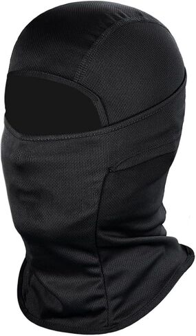 قناع التزلج الأسود شيستي - قناع الوجه بالاكلافا للرجال والنساء - يستخدم لركوب الدراجات النارية والرياضات الخارجية والتنقل. in Kuwait