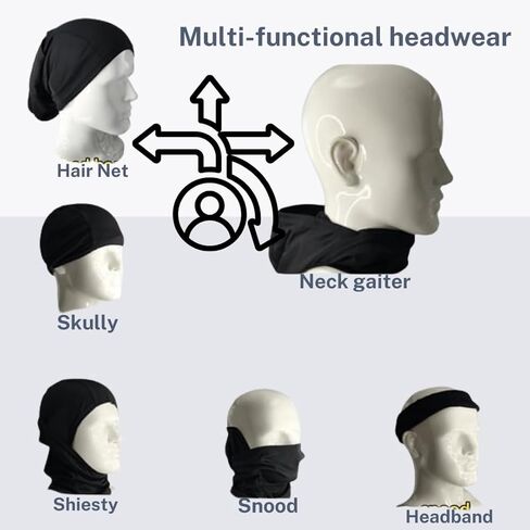 قناع التزلج الأسود شيستي - قناع الوجه بالاكلافا للرجال والنساء - يستخدم لركوب الدراجات النارية والرياضات الخارجية والتنقل. in Kuwait