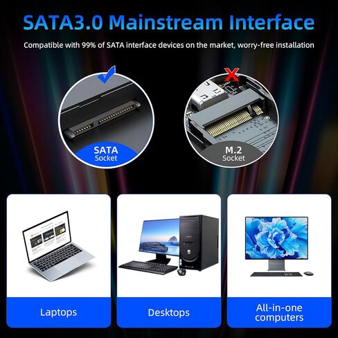 1 تيرابايت SSD SATA III 2.5 بوصة SSD داخلي، سرعة قراءة تصل إلى 570 ميجابايت/ثانية، 6 جيجابايت/ثانية، تقنية NAND ثلاثية الأبعاد، محرك أقراص الحالة الصلبة الداخلي SSD، لسطح المكتب والكمبيوتر المحمول (أسود) in Kuwait