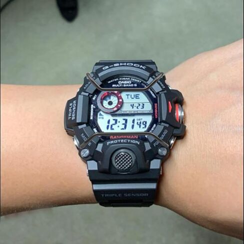 لـ Casio G Shock GW 9400 Bull Bar، متوافق مع سلسلة ساعات GW-9400، مصد حماية من الفولاذ المقاوم للصدأ، واقي شاشة سلكي ذو مظهر رائع in Kuwait