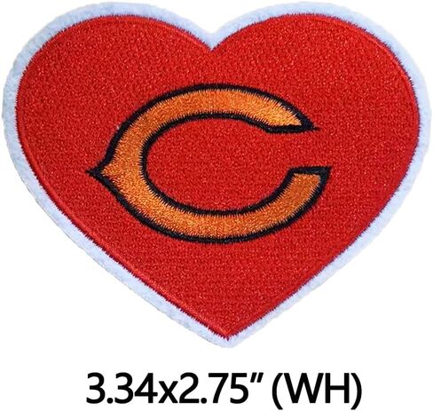 3Pcs Rugby Fans' Favorite Team Logo,Rugby Logo and Heart Logo Iron On Sew On High-end Embroidered Patch Set for Jackets Backpacks Jeans and Clothes in Saudi Arabia