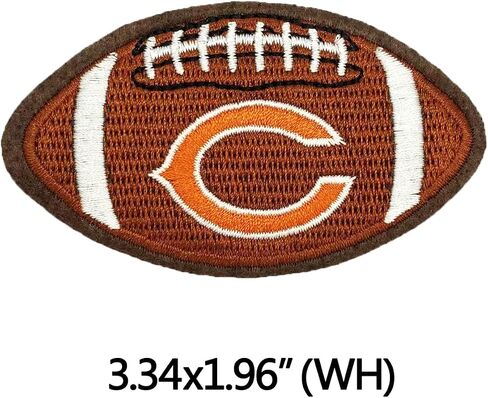 3Pcs Rugby Fans' Favorite Team Logo,Rugby Logo and Heart Logo Iron On Sew On High-end Embroidered Patch Set for Jackets Backpacks Jeans and Clothes in Saudi Arabia