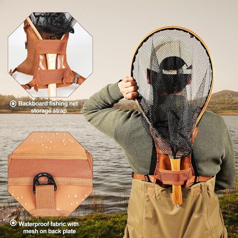 حقيبة صدر لصيد الأسماك، حقيبة صدر لصيد الأسماك مقاومة للماء للاستخدام في الهواء الطلق مع مقصورات متعددة، حقيبة صيد صغيرة تناسب ما يصل إلى 4 صناديق معالجة/ذبابة in Kuwait