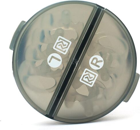 Remtise Replacement Soft Silicone Ear Buds for BaoFeng Motorola Kenwood Two-Way Radios, Earmold Earplug for Walkie Talkie Air Acoustic Earpiece Headset (Black, 4 Pairs-Medium) in Kuwait