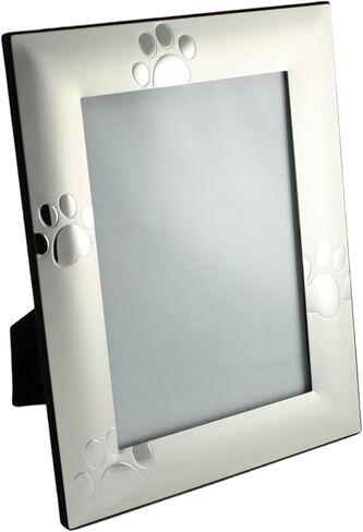 إطار صورة للحيوانات الأليفة بطبعة مخالب كلب من سكاي واي، فضي - 5 × 7 in Kuwait