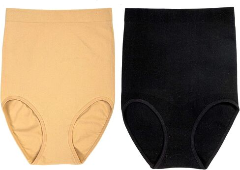 أليس إنتيمايتس للنساء بدون خياطة عالية الخصر للبطن والفخذ، عبوتان in Kuwait