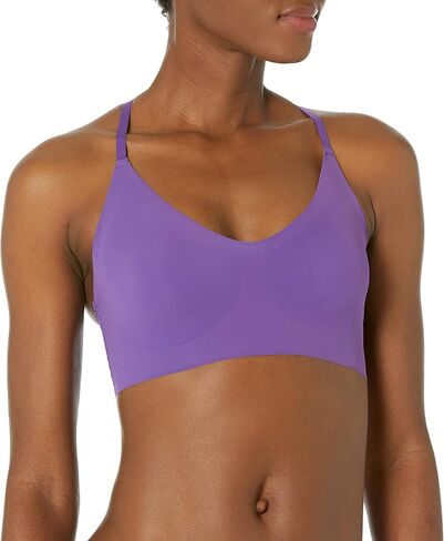 Maidenform Women's Pure Comfort Wireless Bralette with Lace Trim, Racerback (Retired Colors) in Saudi Arabia