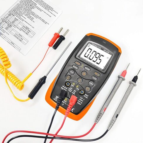 جهاز قياس متعدد رقمي من ANNMETER، جهاز قياس الجهد الكهربي الحالي DC/AC، درجة الحرارة هرتز، AN-42B، 6000 عداد كهربائي RMS فولت أمبير أوم مع إضاءة خلفية in Saudi Arabia