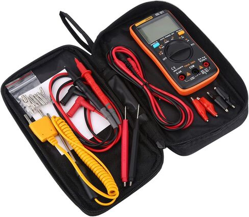 مقياس رقمي متعدد، ANENG AN8009 مقياس رقمي متعدد المدى التلقائي صحيح RMS AC DC الجهد الكهربائي متر in Saudi Arabia