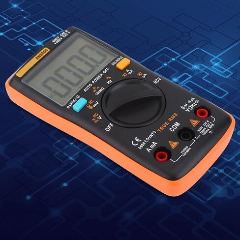 مقياس رقمي متعدد، ANENG AN8009 مقياس رقمي متعدد المدى التلقائي صحيح RMS AC DC الجهد الكهربائي متر in Saudi Arabia