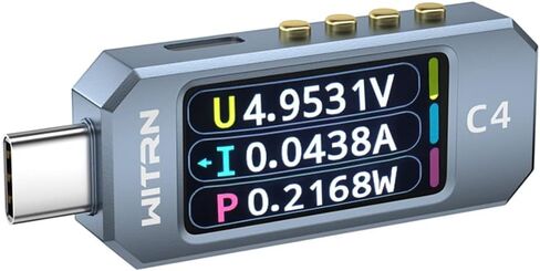 جهاز قياس الطاقة USB PD 3.1 نوع c، جهاز اختبار رقمي متعدد، كاشف الجهد الكهربائي DC 36V 6A PD 2.0/3.0 3.1QC 2.0/3.0/4.0 pps Trigge (C4L(36V)) in Saudi Arabia