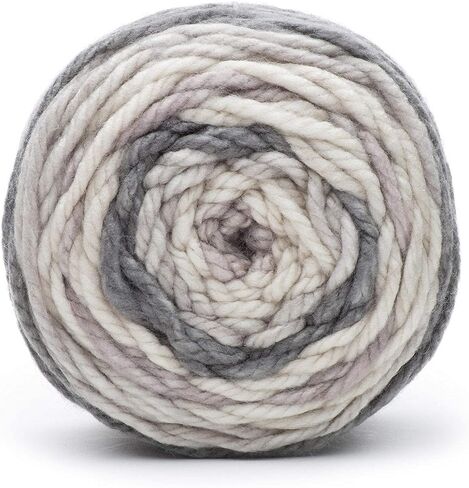Bernat Pop Bulky Great Grape Yarn - 2 Pack of 280g/9.9oz - Acrylic - 6 Super Bulky - 147 Yards - Knitting/Crochet in Saudi Arabia