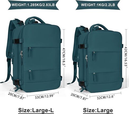 coowoz Large Travel Backpack For Women Men, Carry On Backpack,Hiking Backpack Waterproof Outdoor Sports Rucksack Casual Daypack Expandable Heavy Duty Extra large Backpack Olive Green in Saudi Arabia