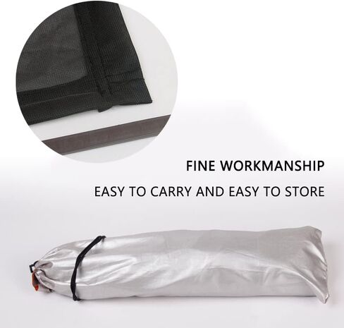 غطاء فتحة سقف مغناطيسية قابلة للتنفس لسيارات الدفع الرباعي - شبكة للحماية من الحشرات والأشعة فوق البنفسجية للحفاظ على برودة السيارة - خيمة سيارة أساسية للتخييم ومواقف السيارات والجولات in Kuwait