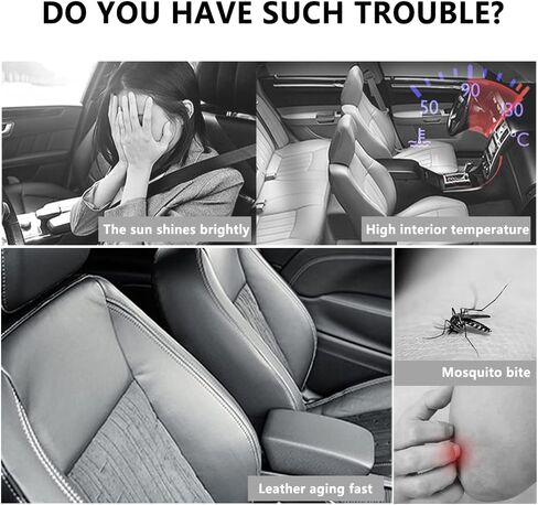 غطاء فتحة سقف مغناطيسية قابلة للتنفس لسيارات الدفع الرباعي - شبكة للحماية من الحشرات والأشعة فوق البنفسجية للحفاظ على برودة السيارة - خيمة سيارة أساسية للتخييم ومواقف السيارات والجولات in Kuwait